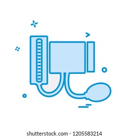 Blood Pressure icon design vector