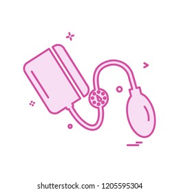 Blood Pressure icon design vector