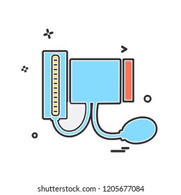 Blood Pressure icon design vector
