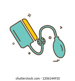 Blood Pressure icon design vector