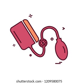 Blood Pressure icon design vector