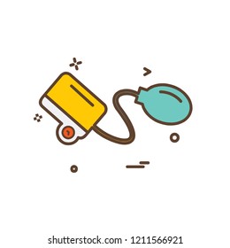 Blood Pressure icon design vector