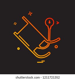 Blood Pressure icon design vector