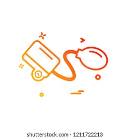 Blood Pressure icon design vector