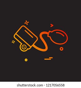 Blood Pressure icon design vector