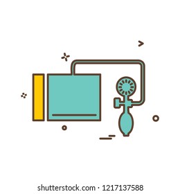 Blood Pressure icon design vector