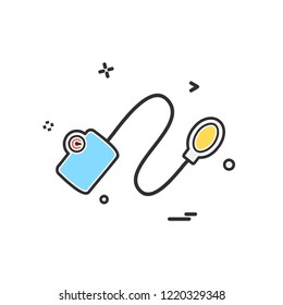 Blood Pressure icon design vector