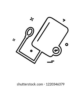 Blood Pressure icon design vector