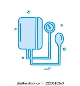 Blood Pressure icon design vector