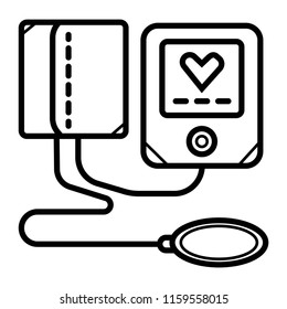 Blood Pressure Icon Vector