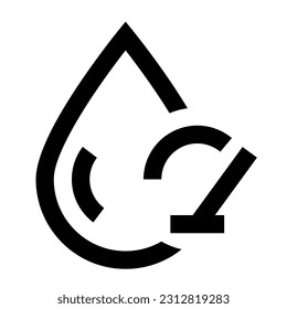 Blood Pressure icon vector designed in outline lineal minimalist bold sharp style (32px artboard 2px stroke)