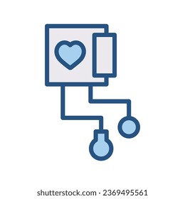 Icono de presión sanguínea, Vector Graphics
