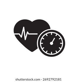 blood pressure icon vector sphygmomanometer tonometer web design 