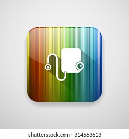 blood pressure  measuring  icon