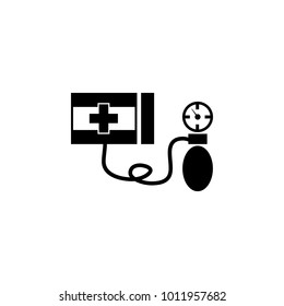 blood pressure meter icon. Element of medical instruments icons. Premium quality graphic design icon. Signs, outline symbols collection icon for websites, web design, mobile app on white background