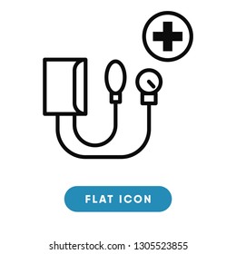 Blood pressure vector icon