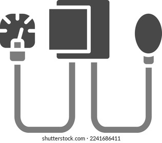 Icono vector de presión arterial. Se puede usar para imprimir, móviles y aplicaciones web.