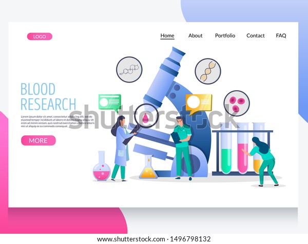 Research Lab Website Template from image.shutterstock.com