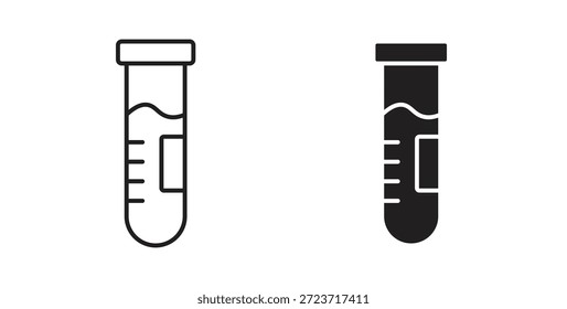 Ícone de amostra de sangue. Símbolo, ilustração de logotipo. conjunto de ícones gráficos