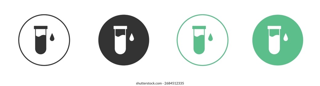 Icono de muestra de sangre para su Sitio web, móvil, presentación y diseños de logotipos.