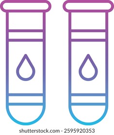 Blood Sample vector icon. Can be used for printing, mobile and web applications.