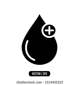 Blood Simple Icon Design Vector