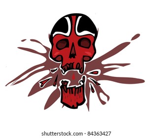 Blood Skull