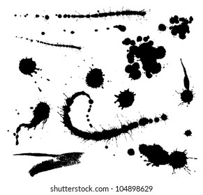 blood splash brushes