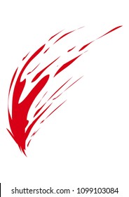 Blood Splash, Vector Illustration