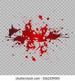 Blood Splatter Transparent Background Images, Stock Photos & Vectors