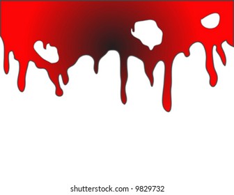 Blood Splat Vector Stock Vector (royalty Free) 9829729 