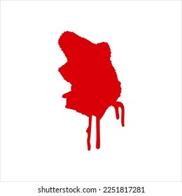 Blood splatter icon illustrations are suitable for depicting conflict, violence, or highly emotional conditions. Ifilm, or This illustration can be used to convey a strong and compelling message. 