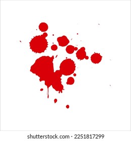 Las ilustraciones de los iconos de la mancha sanguínea son adecuadas para representar conflictos, violencia o condiciones altamente emocionales. Ifilm, o Esta ilustración se puede usar para transmitir un mensaje fuerte y convincente. 