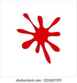 Blood splatter icon illustrations are suitable for depicting conflict, violence, or highly emotional conditions. Ifilm, or This illustration can be used to convey a strong and compelling message. 