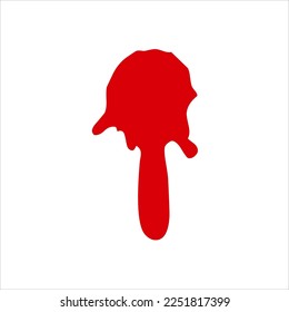 Las ilustraciones de los iconos de la mancha sanguínea son adecuadas para representar conflictos, violencia o condiciones altamente emocionales. Ifilm, o Esta ilustración se puede usar para transmitir un mensaje fuerte y convincente. 