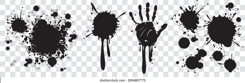 blood splatter splash drop paint