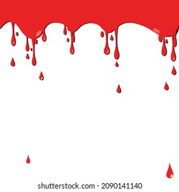 Blood Splatter Vector Art Illustration Stock Vector (Royalty Free ...