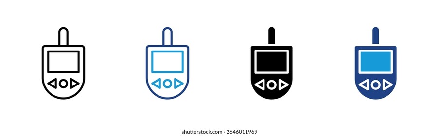 Blood Sugar Device Icon Element For Design