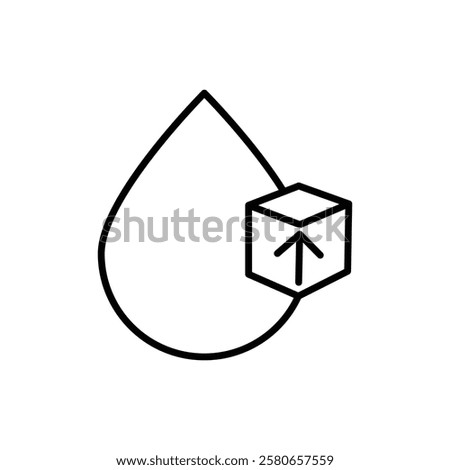 Blood sugar icon Vector logo set flat