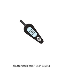 blood sugar meter icon.vector illustration symbol design.