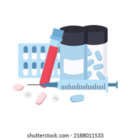 Concepto de prueba de sangre. El VIH, el SIDA, el Día Mundial, el concepto de concienciación sobre las enfermedades. Antecedentes para afiches, web, banners, volantes, etc.