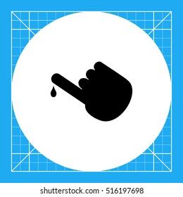 Blood Test Concept Icon