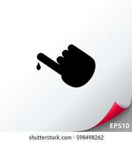 Blood Test Concept Icon
