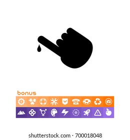 Blood Test Concept Icon