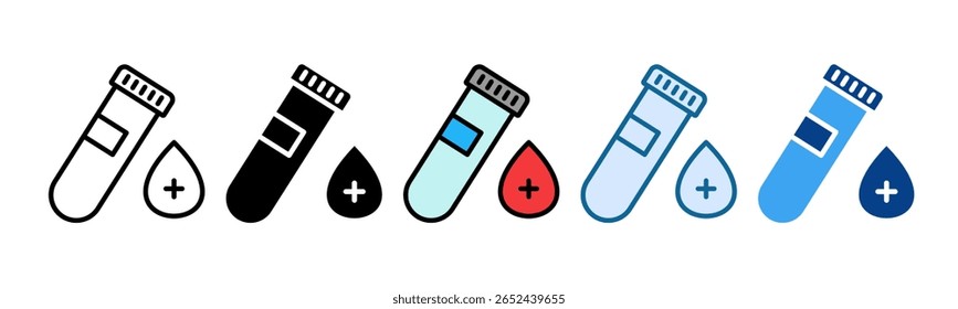 Bluttest-Symbol Set Multiple Style Collection