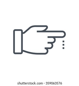 Blood test icon suitable for info graphics, websites and print media and  interfaces. Line vector icon.