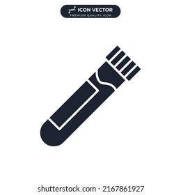 blood test icon symbol template for graphic and web design collection logo vector illustration