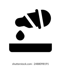 Vector de glifo para su Sitio web, móvil, presentación y diseño de logotipo.