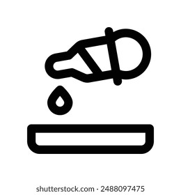 Vector de la línea de su Sitio web, móvil, presentación y diseño de logotipo.