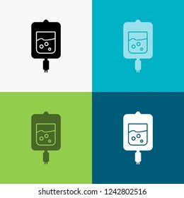blood, test, sugar test, samples Icon Over Various Background. glyph style design, designed for web and app. Eps 10 vector illustration